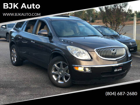 2010 Buick Enclave for sale at BJK Auto in Mineral VA