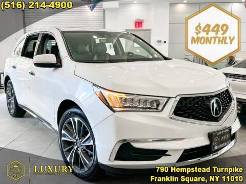 2020 Acura MDX for sale at LUXURY MOTOR CLUB in Franklin Square NY