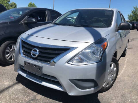 2015 Nissan Versa for sale at BELOW BOOK AUTO SALES in Idaho Falls ID