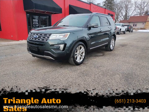 2016 Ford Explorer for sale at Triangle Auto Sales in Forest Lake MN