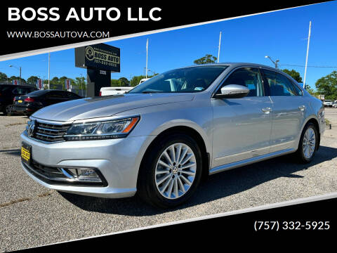 2017 Volkswagen Passat for sale at BOSS AUTO LLC in Norfolk VA