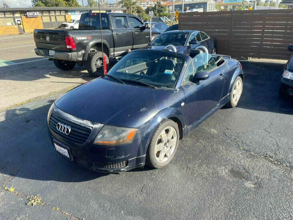 Denim Blue Pearl 2002 Audi TT 180hp Convertible 180hp 2dr Roadster 2