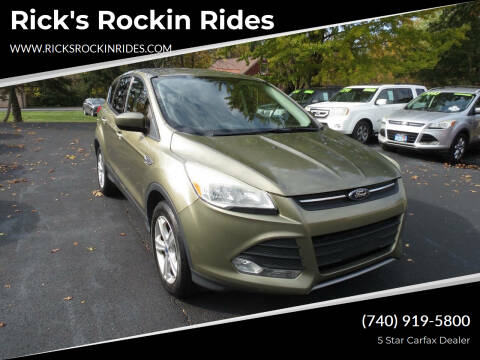 2013 Ford Escape for sale at Rick's Rockin Rides in Reynoldsburg OH