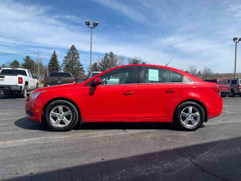 2014 Chevrolet Cruze for sale at Hilltop Auto in Clare MI
