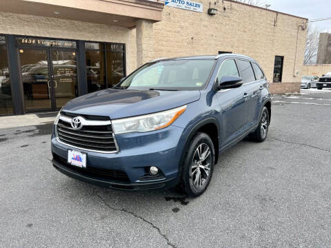 2016 Toyota Highlander for sale at Va Auto Sales in Harrisonburg VA