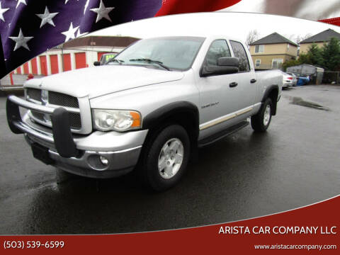 2002 Dodge Ram 1500 for sale at ARISTA CAR COMPANY LLC in Portland OR