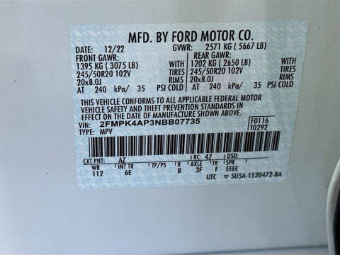 2022 Ford Edge ST