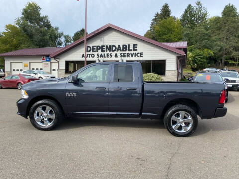 2018 RAM 1500 for sale at Dependable Auto Sales and Service in Binghamton NY