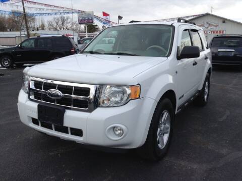 2008 Ford Escape Hybrid for sale at Steves Auto Sales in Cambridge MN