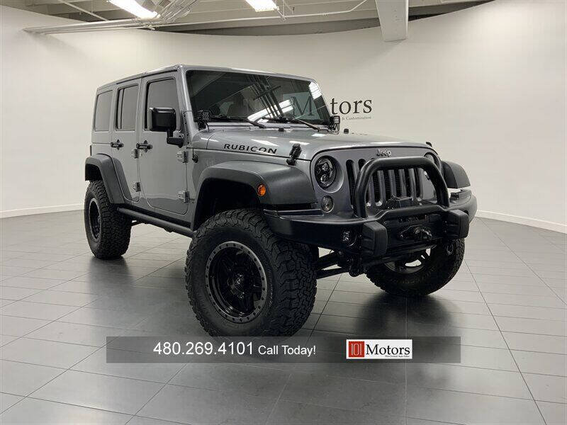 2015 Jeep Wrangler Unlimited for sale at 101 MOTORS in Tempe AZ