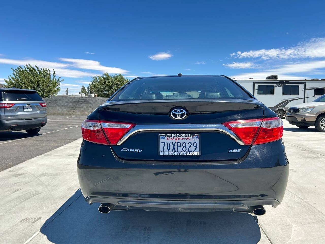 2017 Toyota Camry for sale at Magic Auto Sales in Hesperia, CA