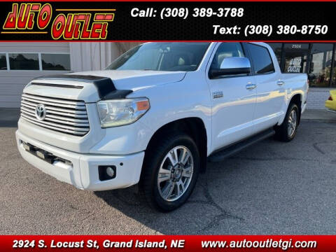2015 Toyota Tundra for sale at Auto Outlet in Grand Island NE