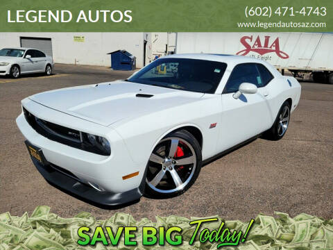 2013 Dodge Challenger for sale at LEGEND AUTOS in Peoria AZ