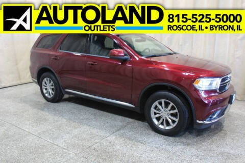 2017 Dodge Durango for sale at AutoLand Outlets Inc in Roscoe IL