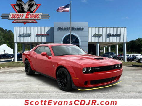 2023 Dodge Challenger for sale at SCOTT EVANS CHRYSLER DODGE in Carrollton GA