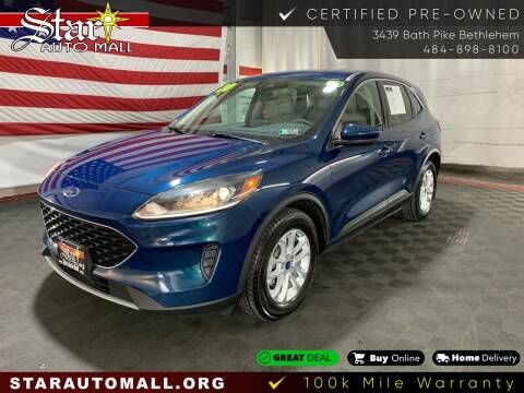 2020 Ford Escape for sale at STAR AUTO MALL 512 in Bethlehem PA