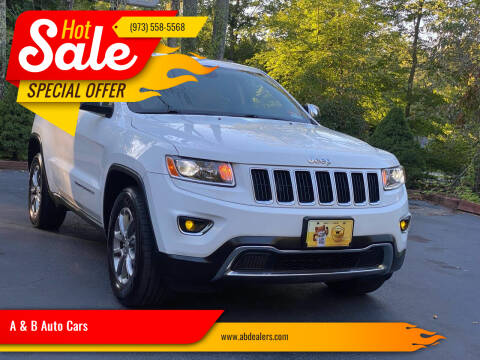 2015 Jeep Grand Cherokee for sale at A & B Auto Cars in Newark NJ