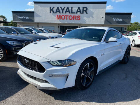 2019 Ford Mustang for sale at KAYALAR MOTORS in Houston TX