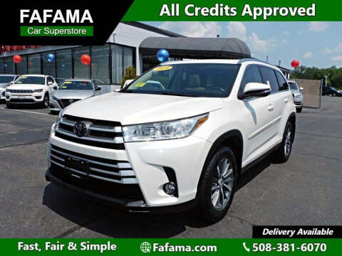 2019 Toyota Highlander for sale at FAFAMA AUTO SALES Inc in Milford MA