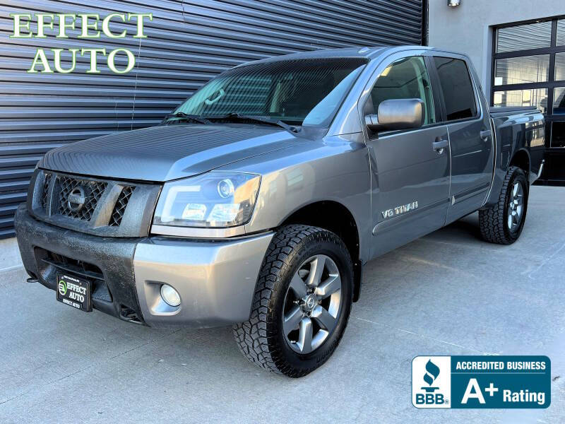 2014 Nissan Titan for sale at Effect Auto in Omaha NE