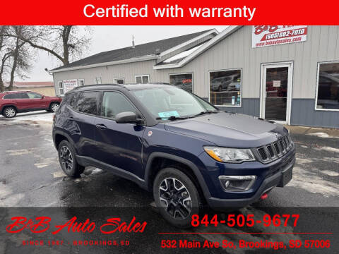 2019 Jeep Compass for sale at B & B Auto Sales in Brookings SD