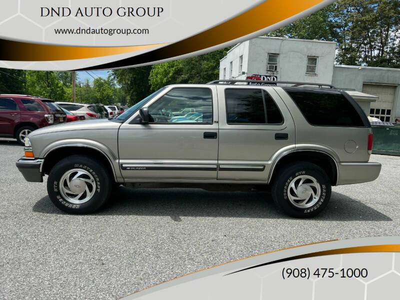 2001 Chevrolet Blazer for sale at DND AUTO GROUP in Belvidere NJ