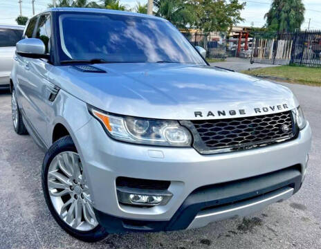 2016 Land Rover Range Rover Sport for sale at Vice City Deals in North Miami Beach FL