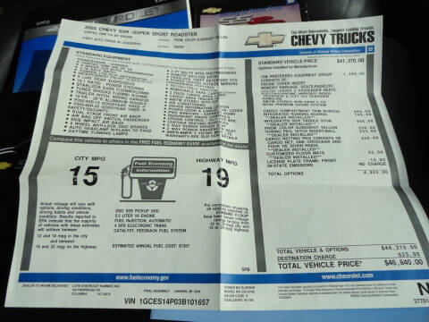 2003 Chevrolet SSR LS