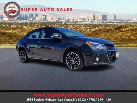 2016 Toyota Corolla for sale at Super Auto Sales in Las Vegas NV