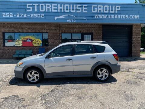 2004 Pontiac Vibe for sale at Storehouse Group in Wilson NC