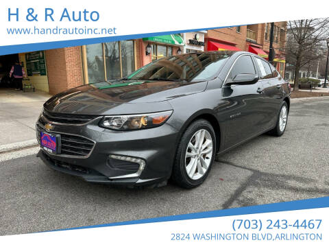 2016 Chevrolet Malibu for sale at H & R Auto in Arlington VA