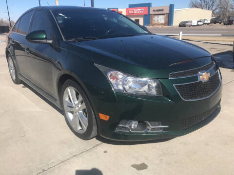 2014 Chevrolet Cruze for sale at Tiger Auto Sales in Guymon OK