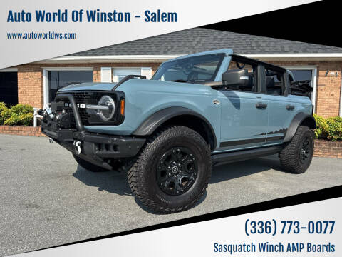 2022 Ford Bronco Wildtrak Advanced
