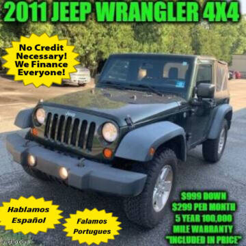 2011 Jeep Wrangler for sale at D&D Auto Sales, LLC in Rowley MA
