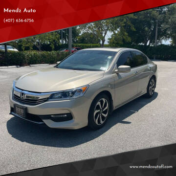 2016 Honda Accord for sale at Mendz Auto in Orlando FL