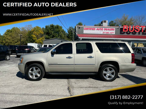 2014 Chevrolet Suburban for sale at CERTIFIED AUTO DEALERS in Greenwood IN