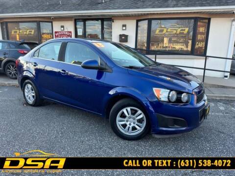 2013 Chevrolet Sonic for sale at DSA Motor Sports Corp in Commack NY