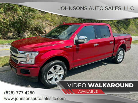 2018 Ford F-150 for sale at Johnsons Auto Sales, LLC in Marshall NC