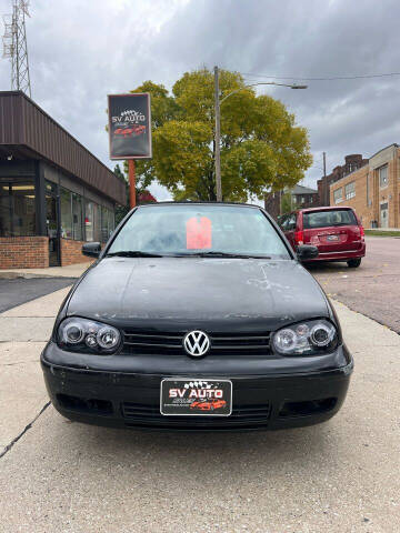 2002 Volkswagen Cabrio for sale at SV Auto Sales in Sioux City IA