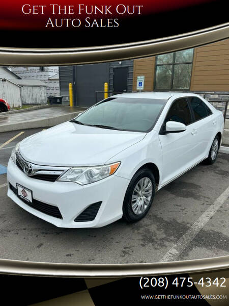 2014 Toyota Camry for sale at Get The Funk Out Auto Sales in Nampa ID