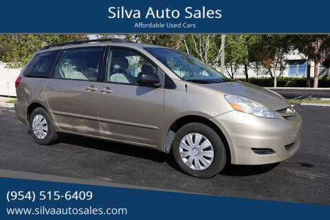 2008 Toyota Sienna for sale at Silva Auto Sales in Pompano Beach FL