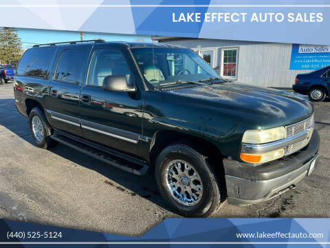 2004 Chevrolet Suburban for sale at Lake Effect Auto Sales in Chardon OH