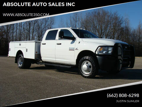 2016 RAM Ram Chassis 3500 for sale at ABSOLUTE AUTO SALES INC in Corinth MS