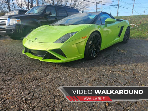 2013 Lamborghini Gallardo for sale at MEDINA WHOLESALE LLC in Wadsworth OH