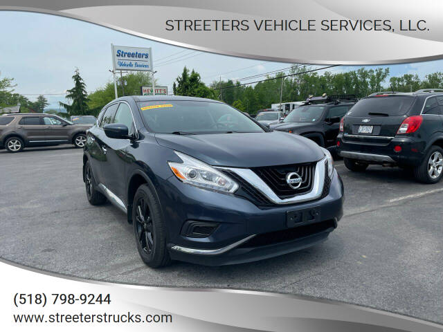 2017 Nissan Murano for sale at Streeters Vehicle Sales in Plattsburgh, NY