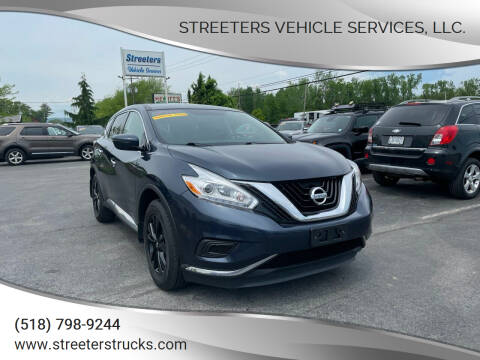 2017 Nissan Murano for sale at Streeters Vehicle Services,  LLC. in Queensbury NY