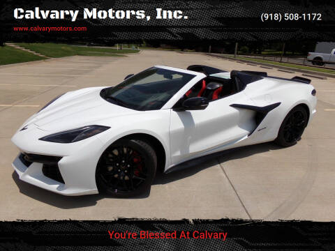 2023 Chevrolet Corvette for sale at Calvary Motors, Inc. in Bixby OK