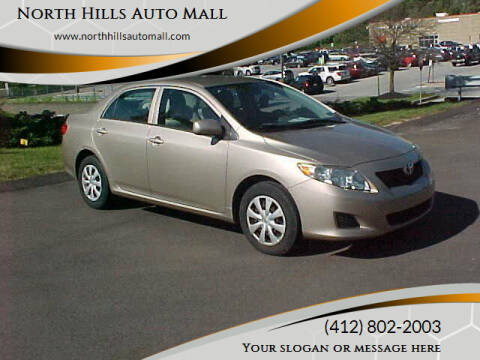 2009 Toyota Corolla for sale at North Hills Auto Mall in Pittsburgh PA