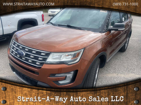 2017 Ford Explorer for sale at Strait-A-Way Auto Sales LLC in Gaylord MI