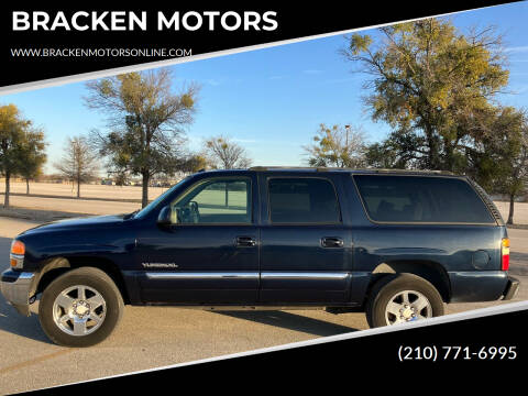 2005 GMC Yukon XL for sale at BRACKEN MOTORS in San Antonio TX